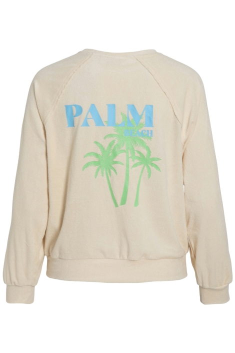 Vila vifrotte o-neck l/s printed shirt/l